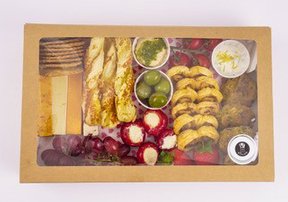 Savoury dinning box delivered to you for your stay at Acorn glade Glamping